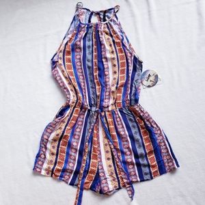 Bebop multi color romper